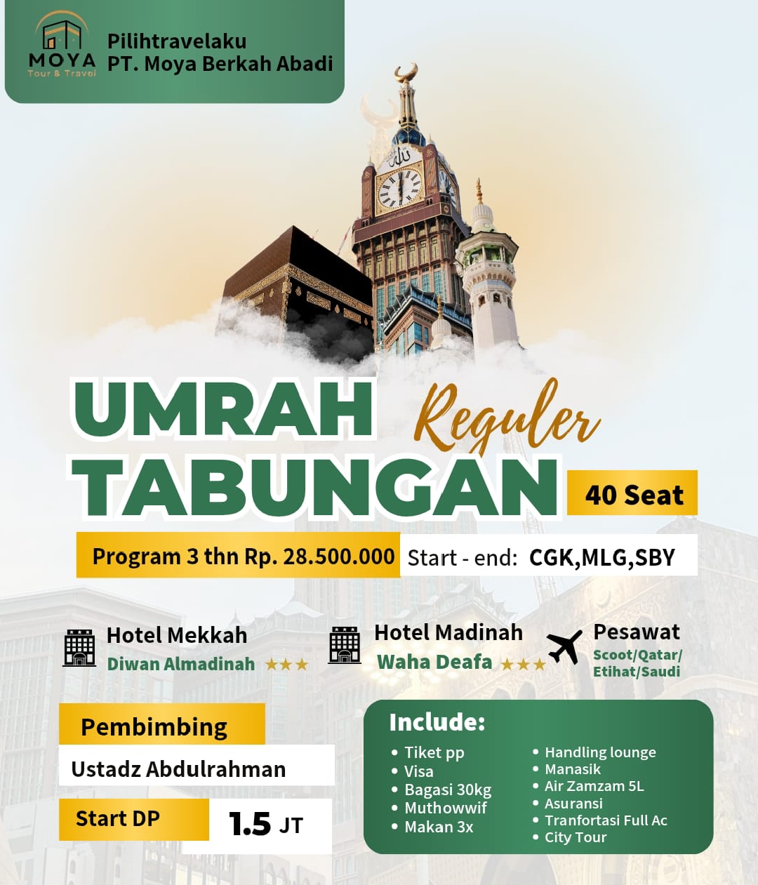 Umroh Tabungan Regular A